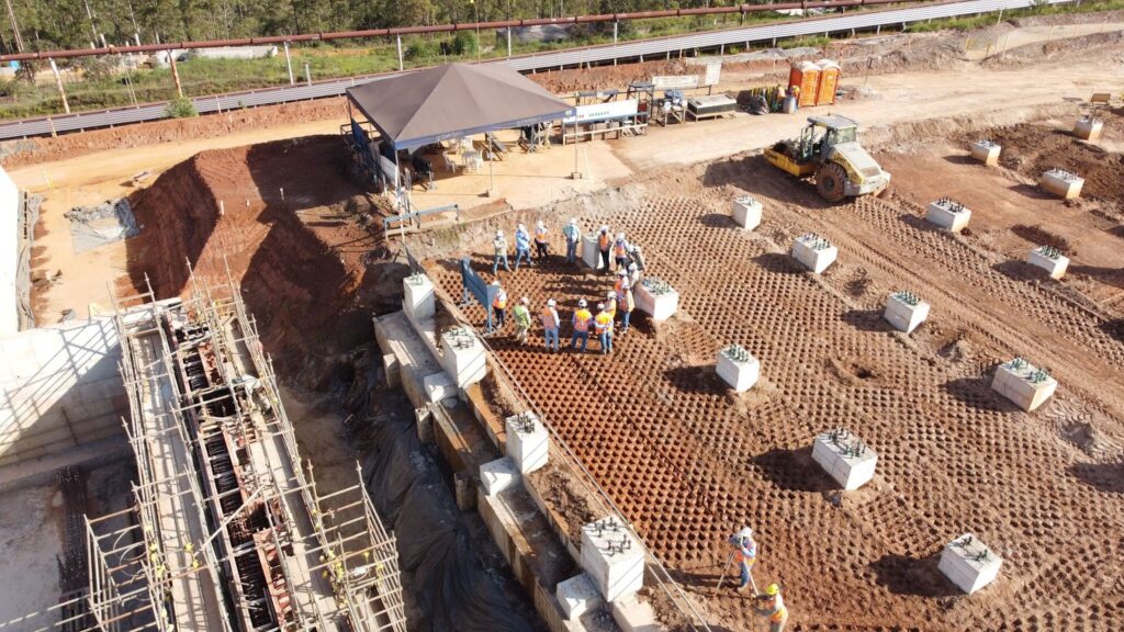 Lean Construction na Cardan Engenharia: foto do canteiro de obras 