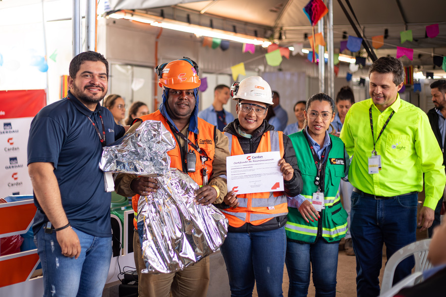 Colaboradores da Cardan participando do Show de Gestão